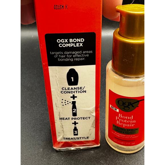 NWT OGX Bond Protein Repair Sealing Serum - Picture 3 of 4
